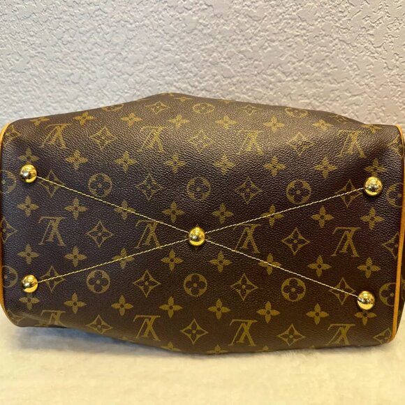 LOUIS VUITTON LV Tivoli GM Monogram Canvas Shoulder Bag Women Handbag - Picture 10 of 15